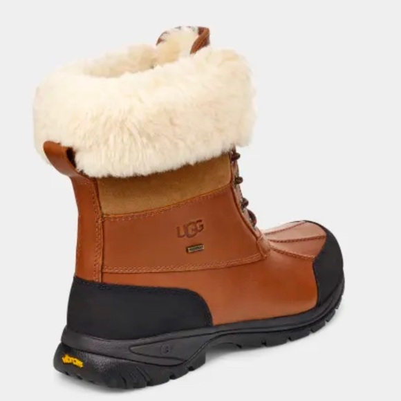 UGG Butte Cold Weather Boots, Brown Leather, Men's - Picture 3 of 10